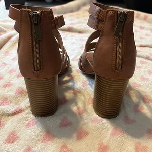 Brown heels. Have the same ones in black